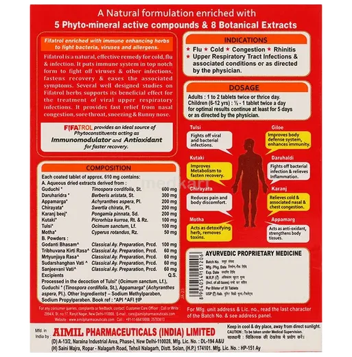 fifatrol tablet 30's